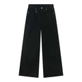 IEFB Vintage Fashion Camouflage Men's Jeans, Wide Leg Denim Pants