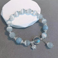 New Simple Crystal Bead Bracelet for Women and Girls