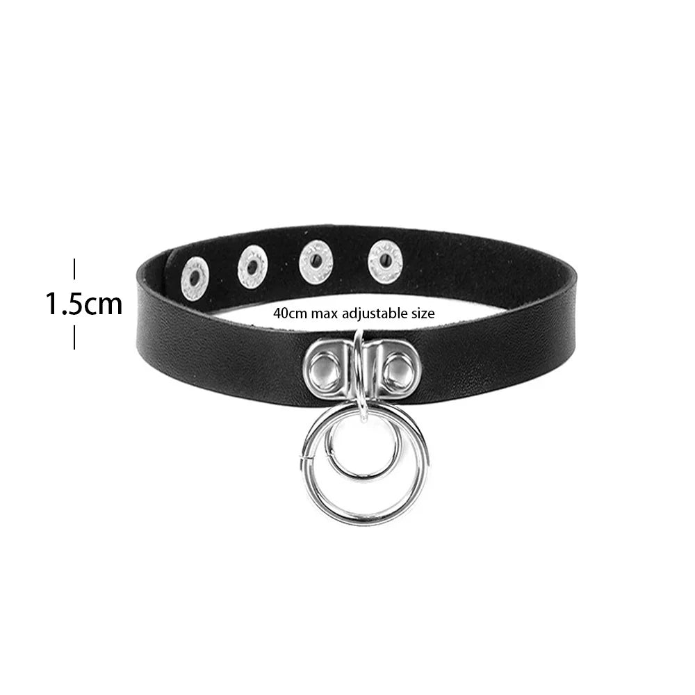 Sexy Trendy Vintage Charm Round Gothic Collar Necklaces