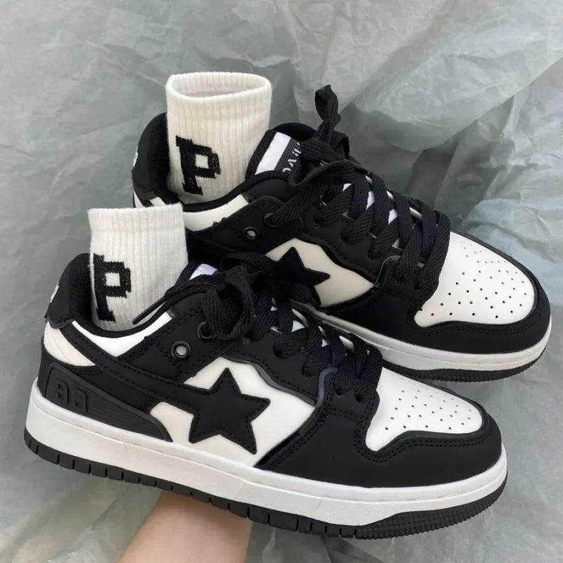 2024 Summer Star Flat Shoes Trend Hot-selling American Thick-soled Breathable