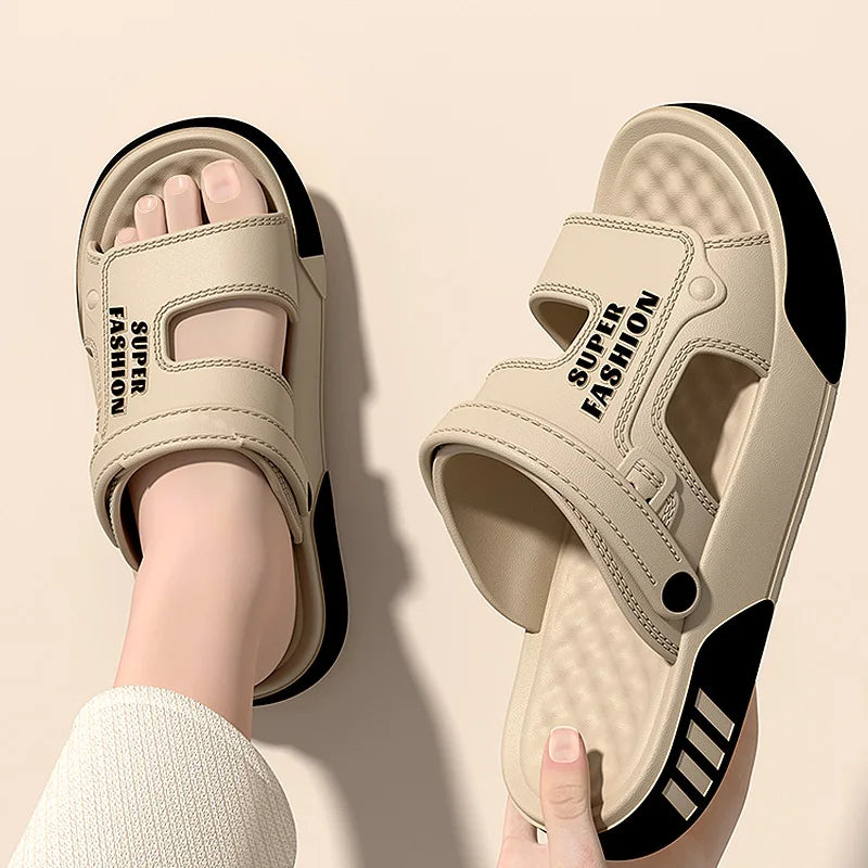 Men's EVA Soft-soled Platform Slides Sandals