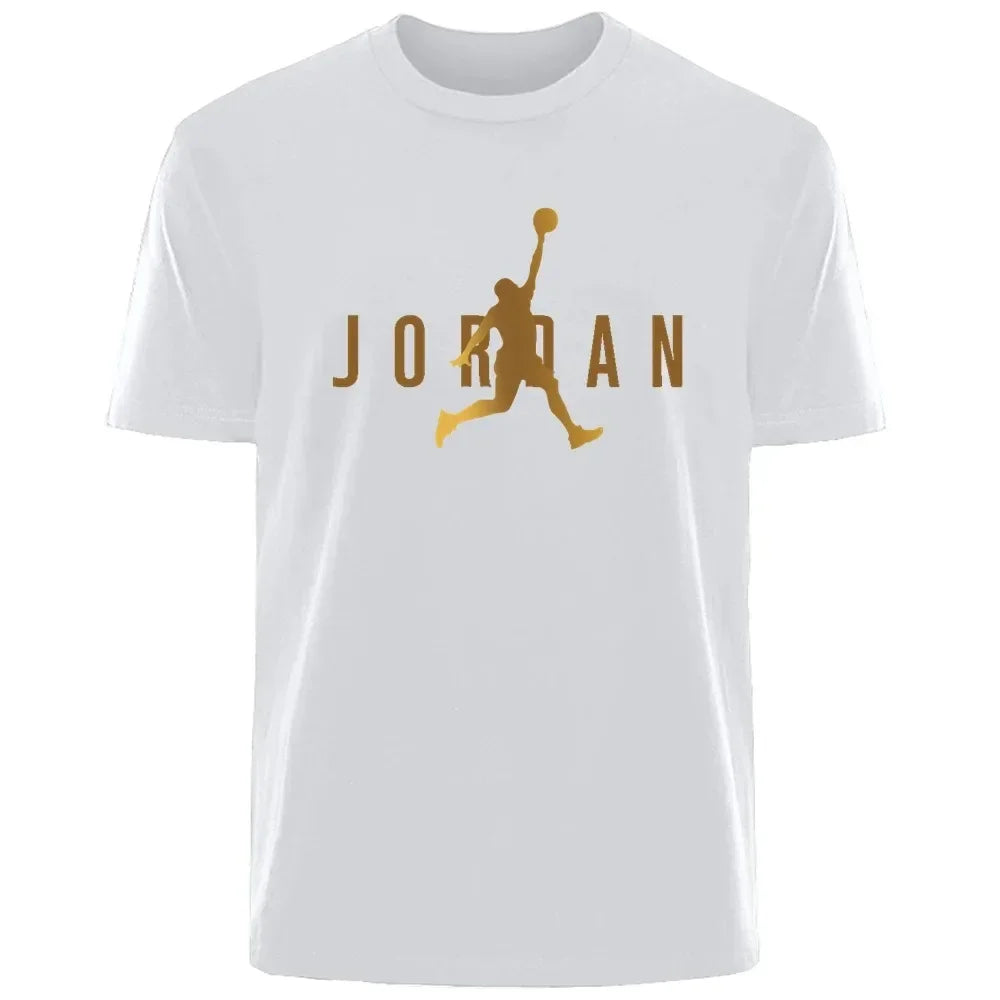 2025 Men's New High Quality Short Sleeve Cotton T-shirt, Sweat Absorption