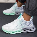 Men's Casual Sports Shoes Breathable Lightweight Flame Print