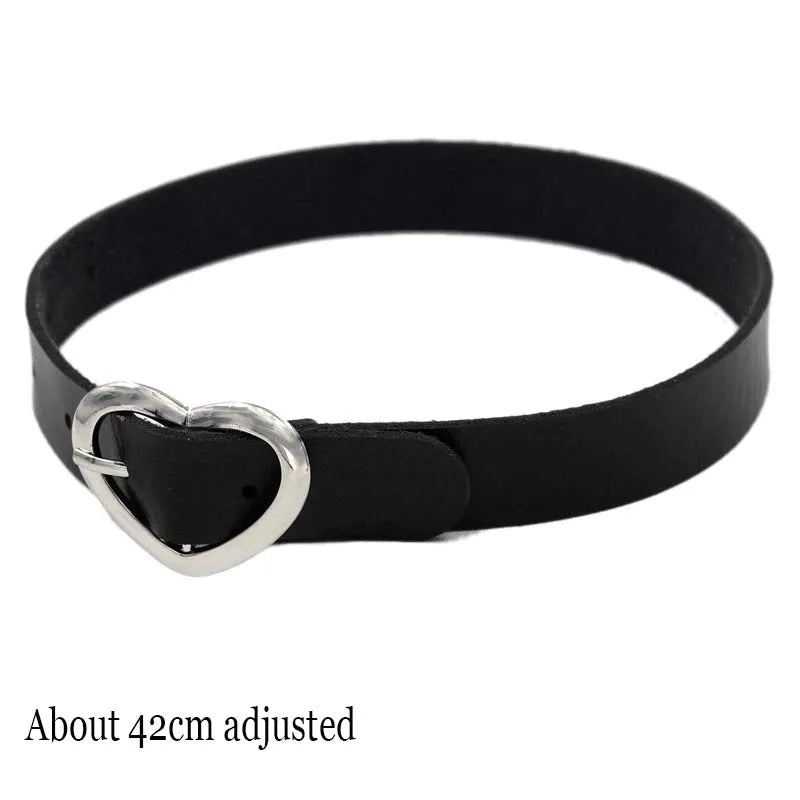 Woman Black Punk Choker Collar Necklace, Spike Chocker Gothic Cosplay Accessories