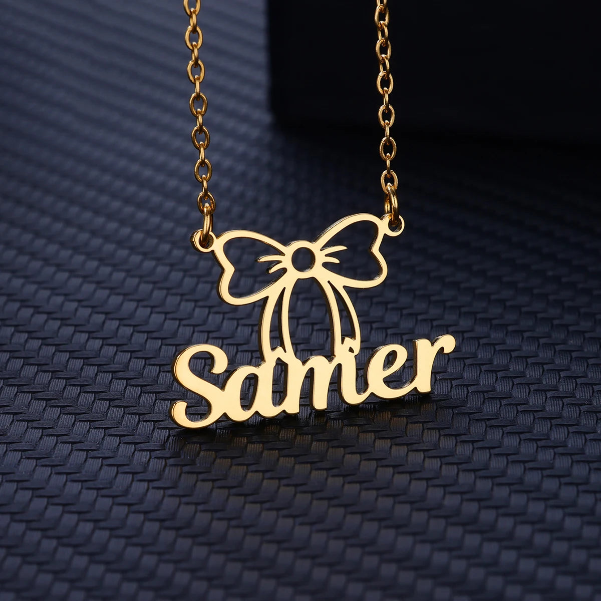 Stainless Steel Custom Personalized Name Necklaces