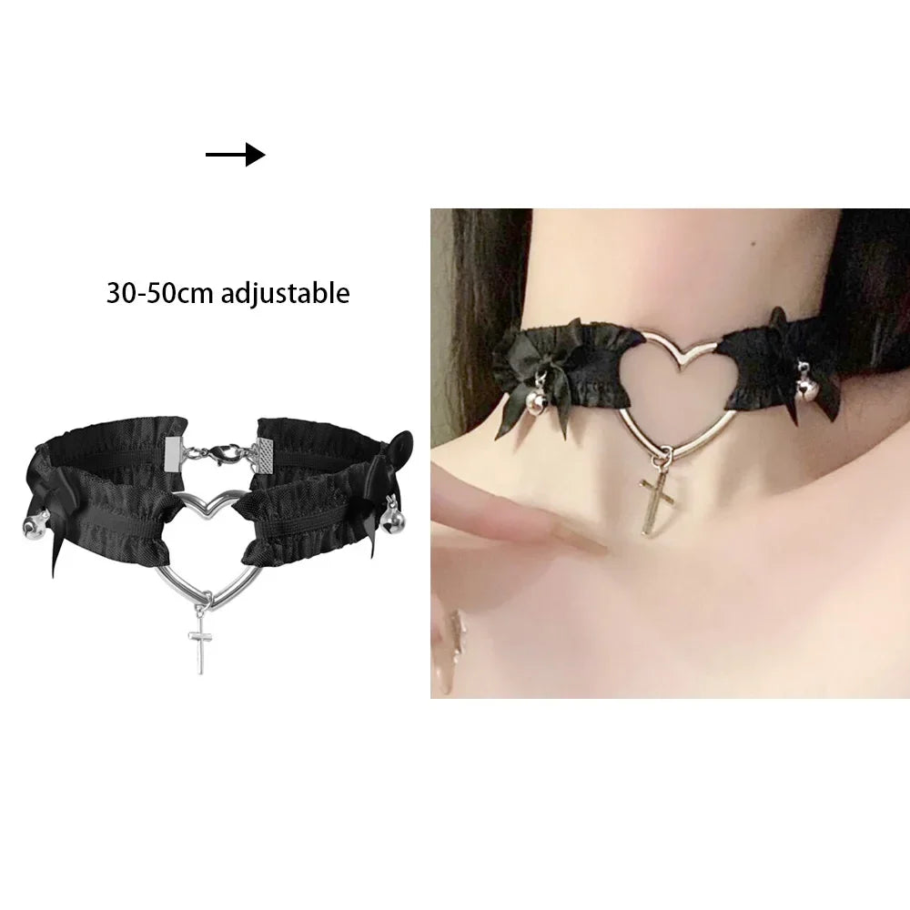 Sexy Trendy Vintage Charm Round Gothic Collar Necklaces