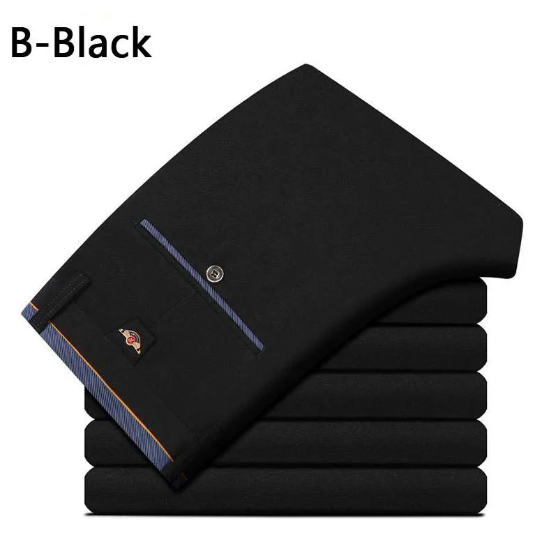 Men's Business Fashion Long Suit Pants,