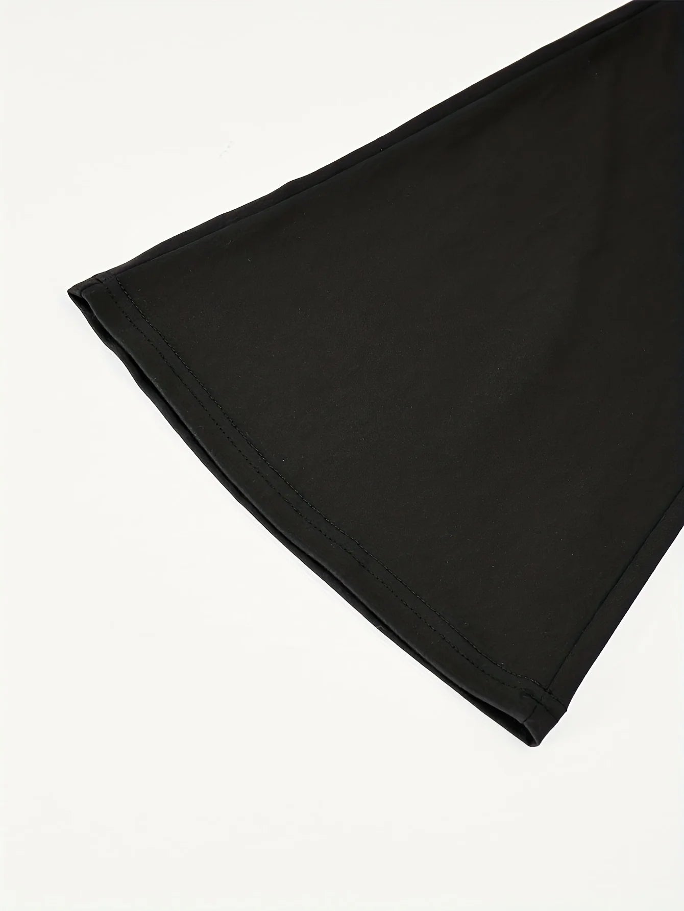 Girls' 3Pc Black Bell-Bottom Pants, Comfortable and Fashionable Ages 3-11,