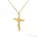 Cross Necklace for Women and Men, Stainless Steel Chains