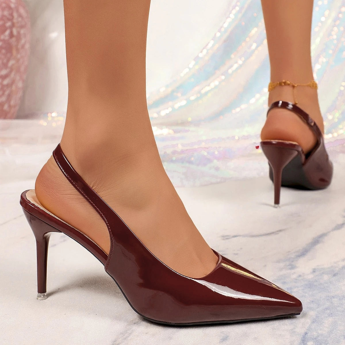 Summer Elegant Pointed High-heeled Shoes
