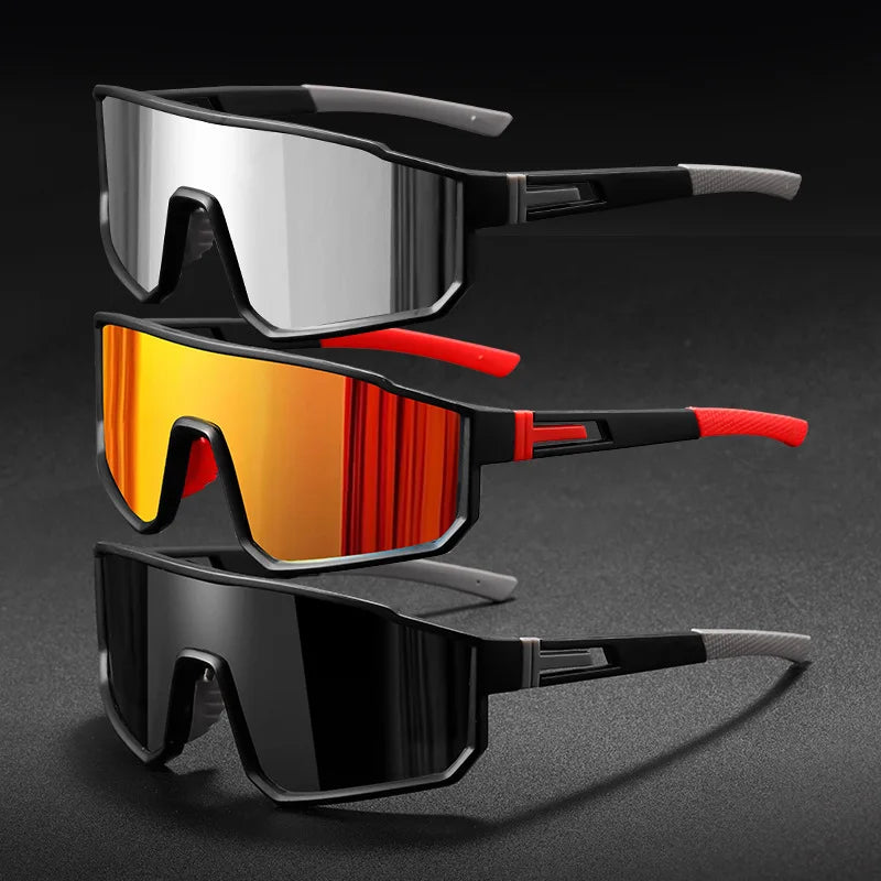 Unisex Cycling Sunglasses Windproof Shield UV400 Ski Snowboard Protective Goggles