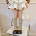 Fashion Girl's Leg Warmers, Knitted Warm Soft Socks, Elegant and Fashionable, 3-12Yrs