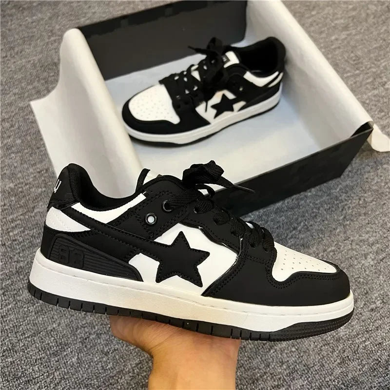2024 Summer Star Flat Shoes Trend Hot-selling American Thick-soled Breathable