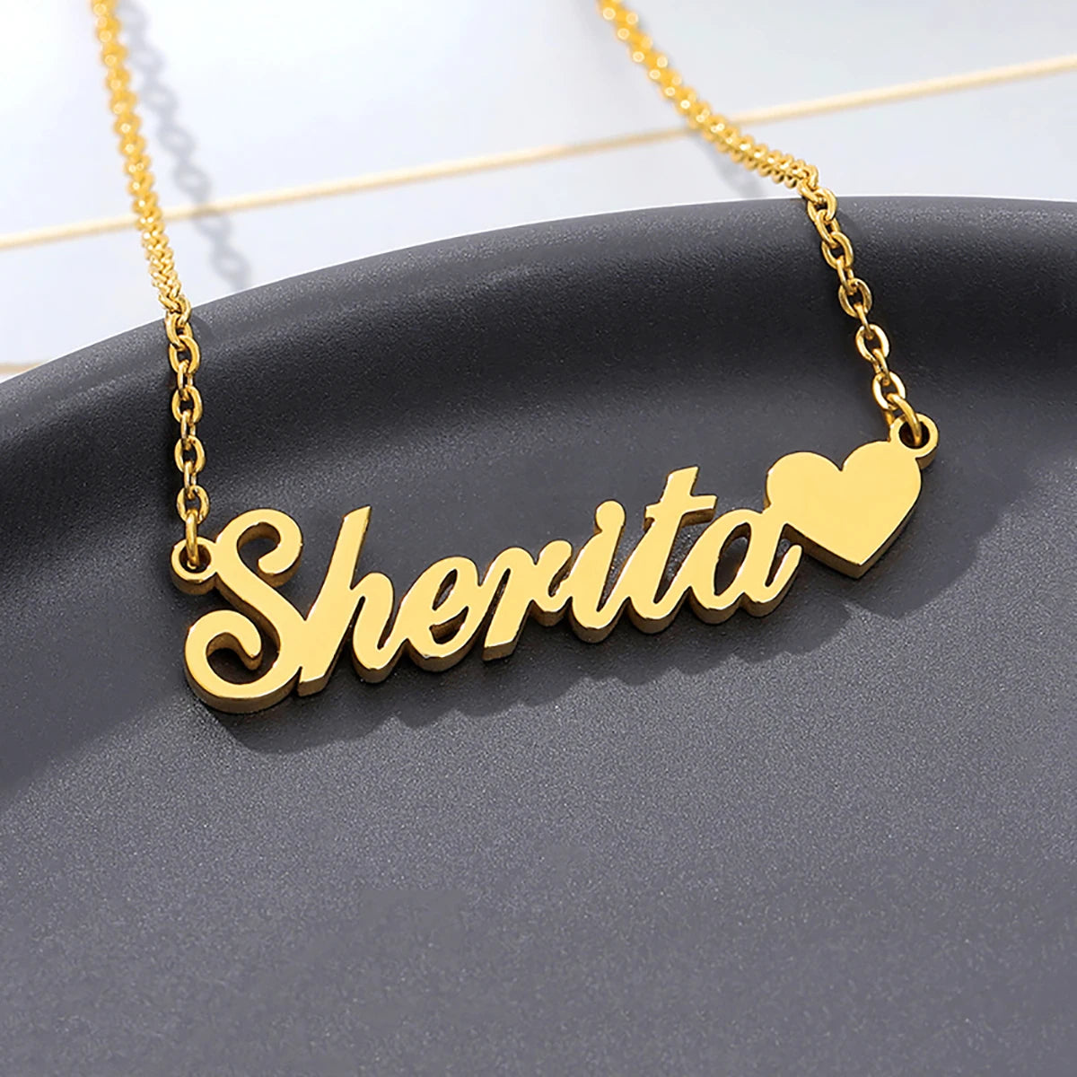 Stainless Steel Custom Personalized Name Necklaces