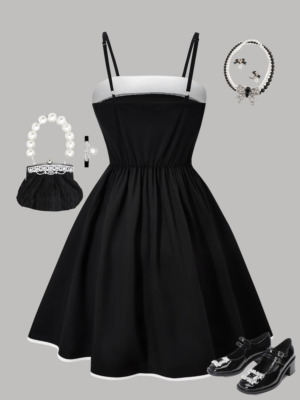 Girls' Beautiful and Fashionable Summer Dress with Bow
