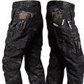 New Men's Tactical Work Cargo Trousers Multi-Pocket and Waterproof