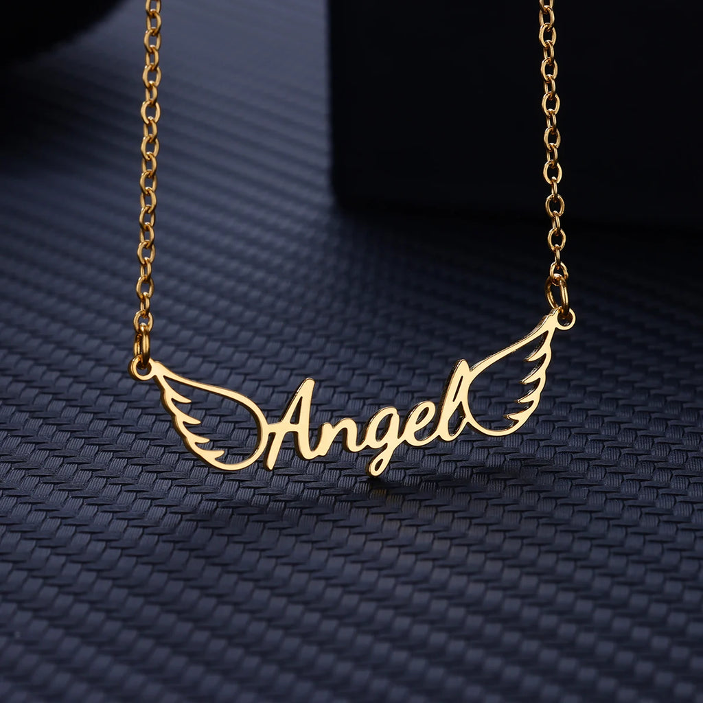 Stainless Steel Custom Personalized Name Necklaces