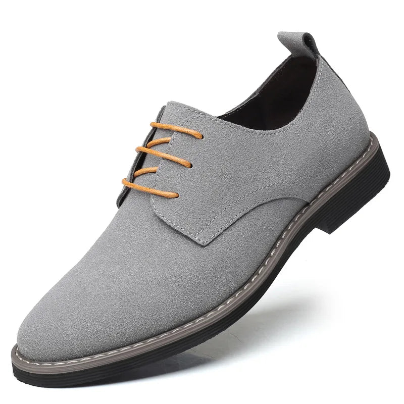 Men's Dress Shoes Suede Leather Casual Men Designer