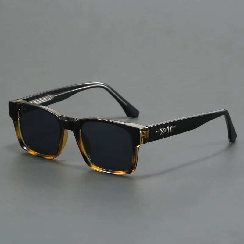 Unisex Quality Square Metal Core Polarized Sunglasses UV400