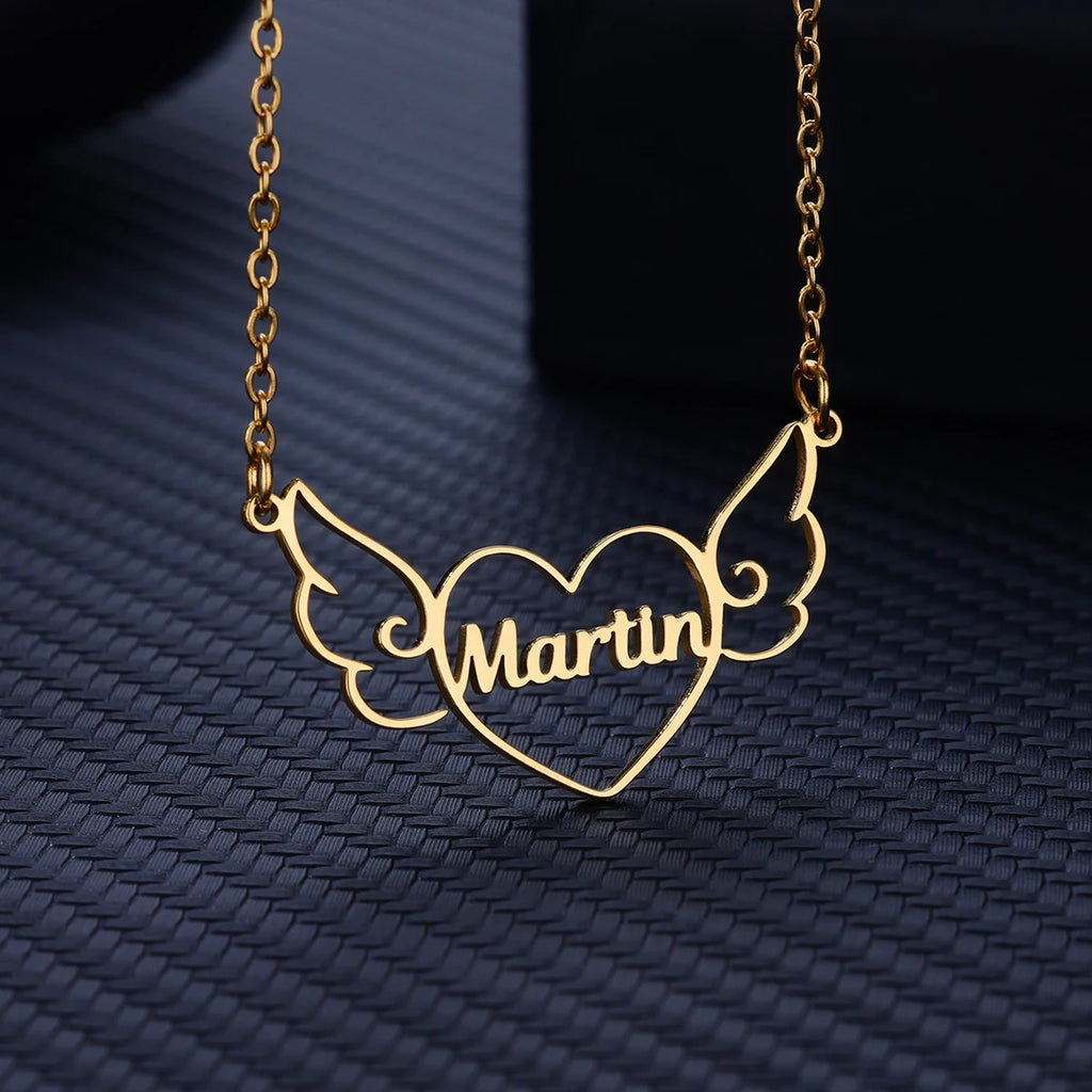 Stainless Steel Custom Personalized Name Necklaces