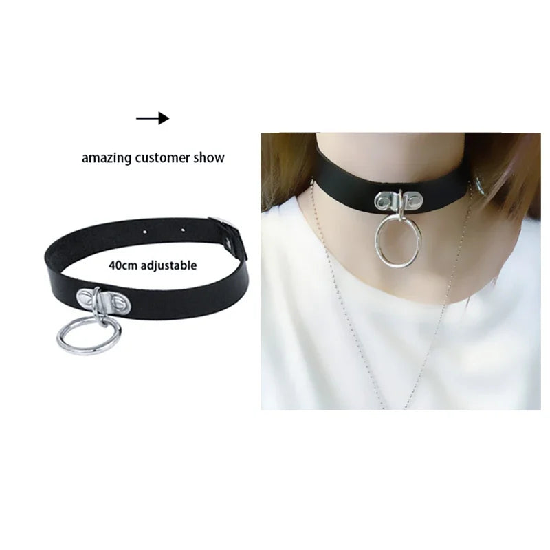 Sexy Trendy Vintage Charm Round Gothic Collar Necklaces