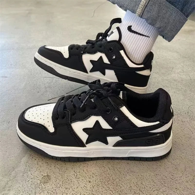 2024 Summer Star Flat Shoes Trend Hot-selling American Thick-soled Breathable