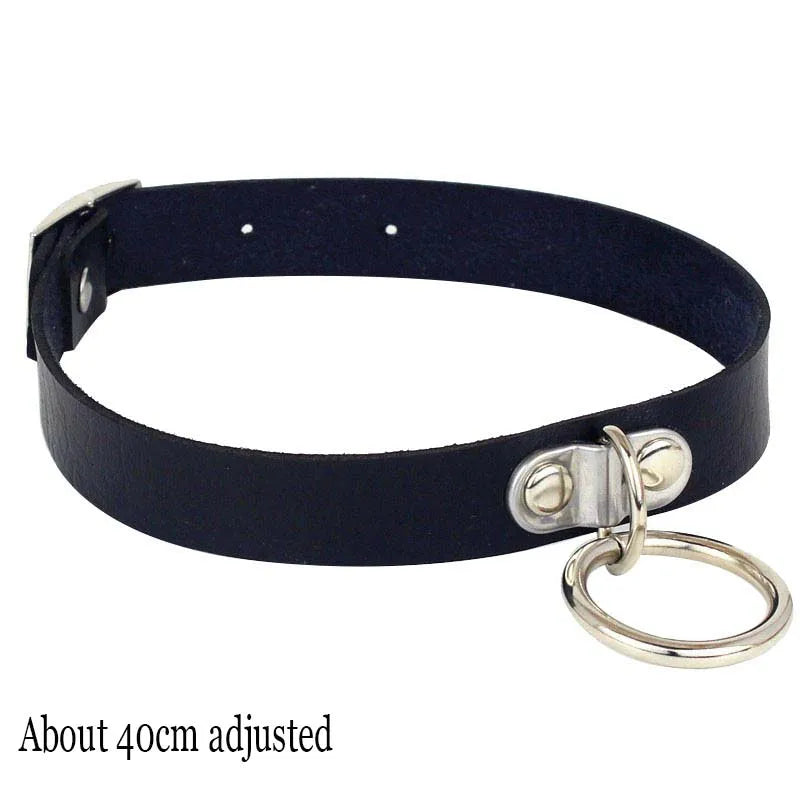 Woman Black Punk Choker Collar Necklace, Spike Chocker Gothic Cosplay Accessories