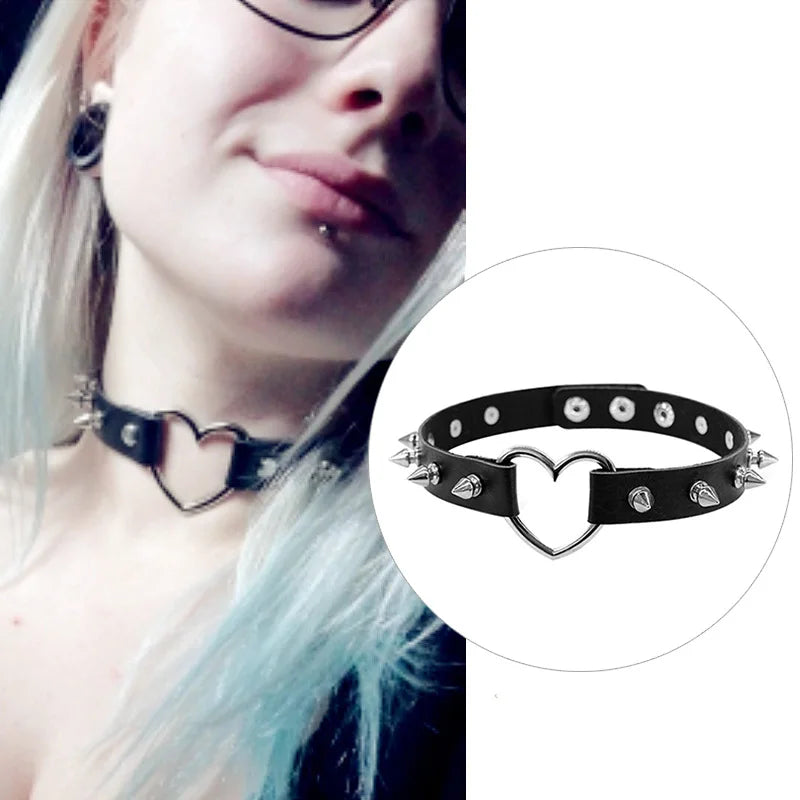 Sexy Trendy Vintage Charm Round Gothic Collar Necklaces