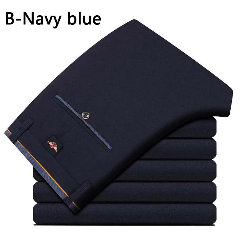Men's Business Fashion Long Suit Pants,