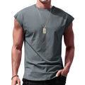 Independent Station 24 Cross-Border Men's New Sleeveless T-Shirt, Youth Casual