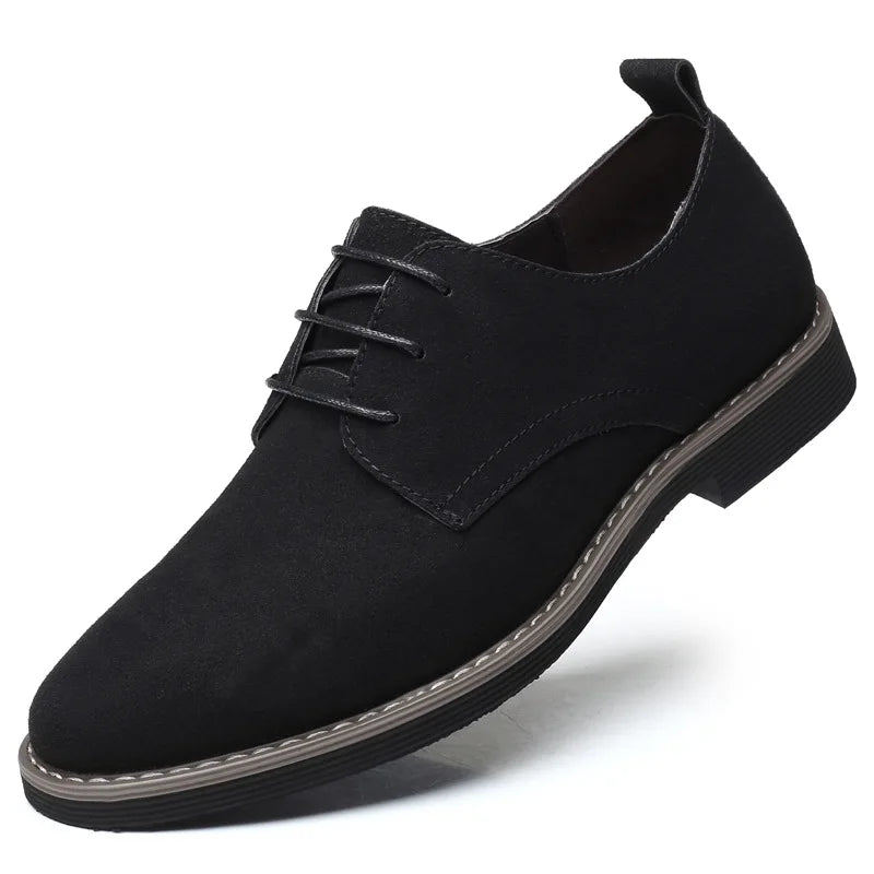 Men's Dress Shoes Suede Leather Casual Men Designer