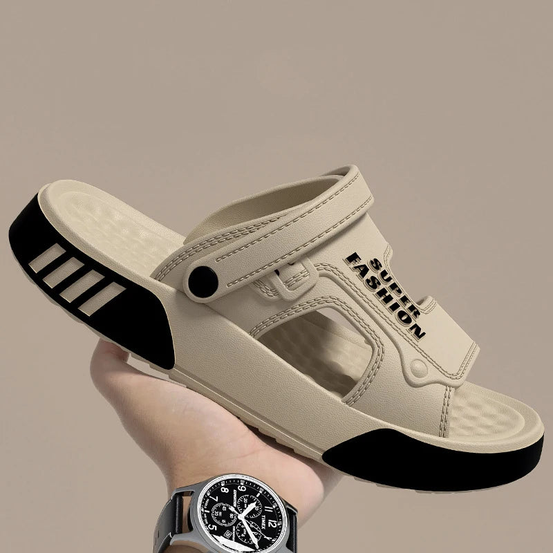 Men's EVA Soft-soled Platform Slides Sandals
