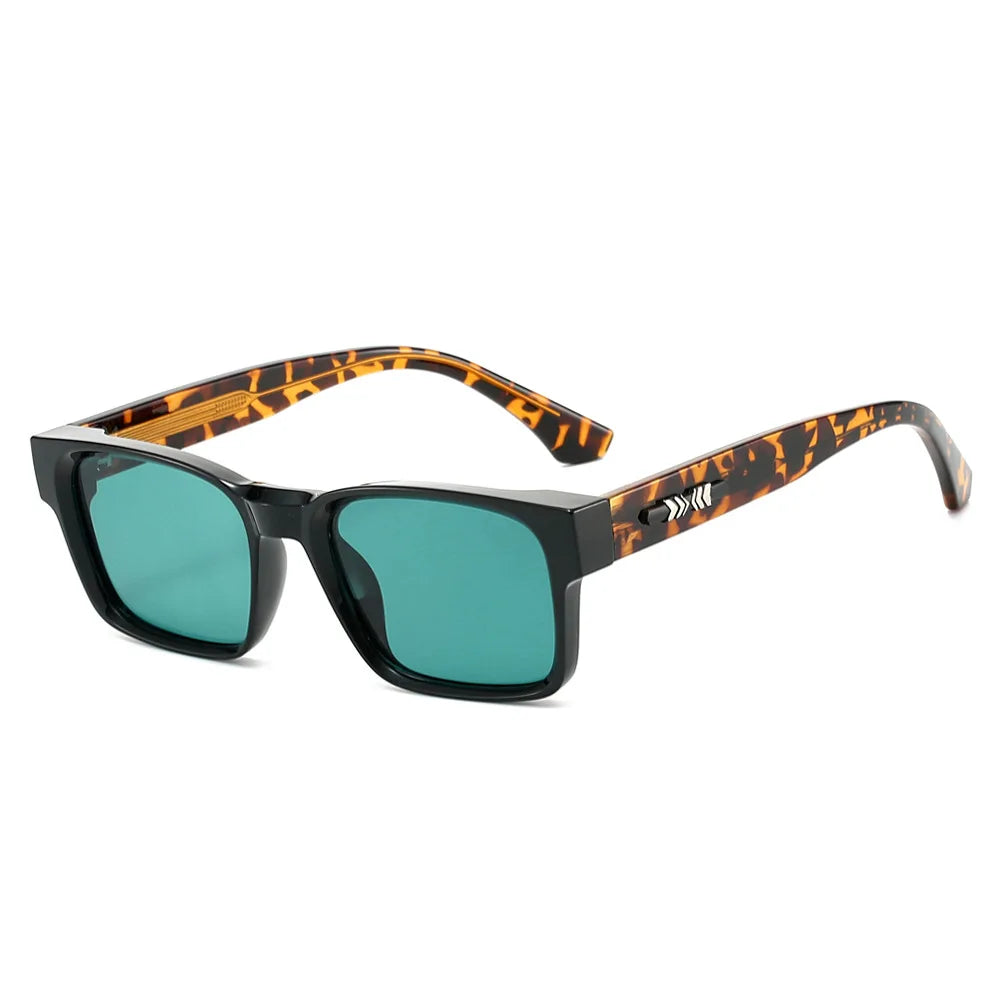 Unisex Quality Square Metal Core Polarized Sunglasses UV400