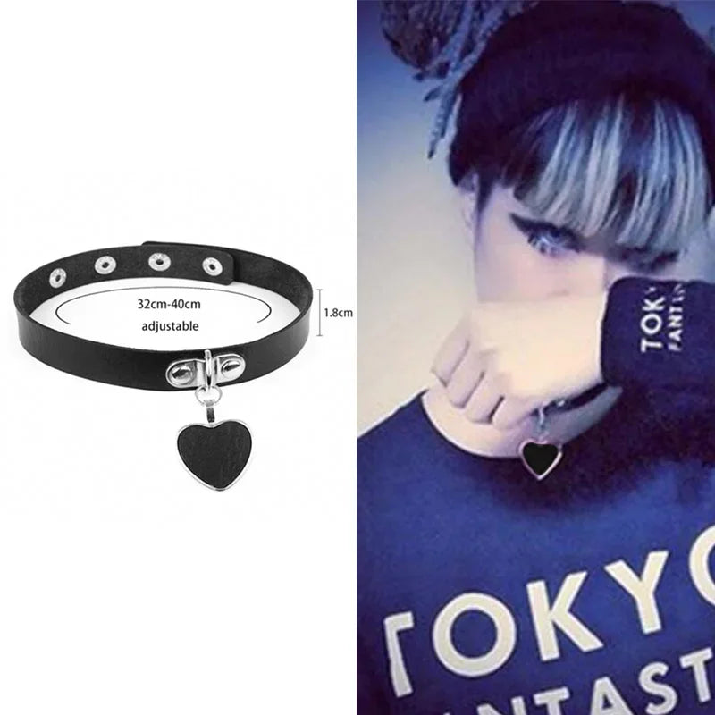 Sexy Trendy Vintage Charm Round Gothic Collar Necklaces