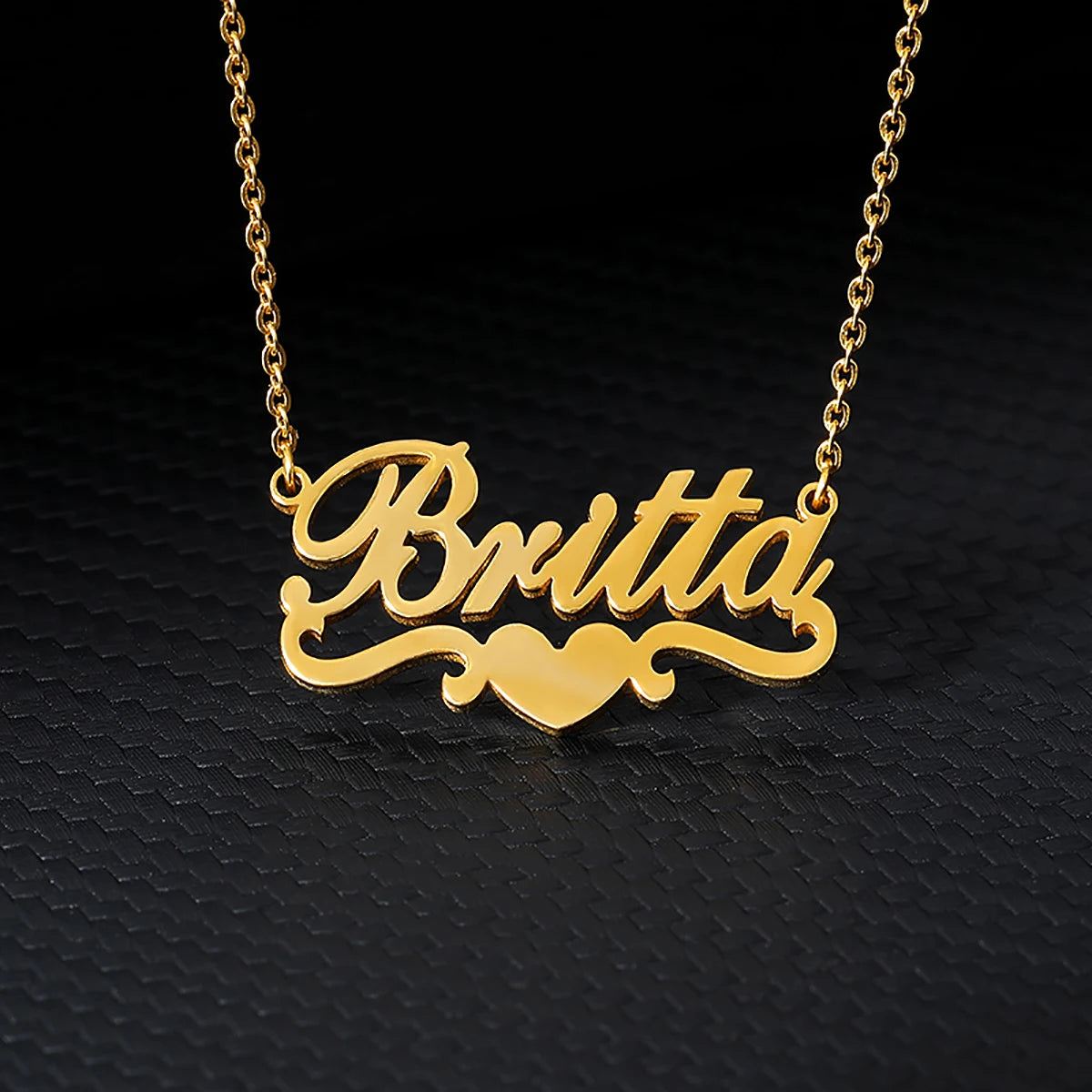 Stainless Steel Custom Personalized Name Necklaces