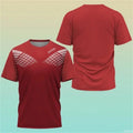 New Hot 3D Printing Boutique Table Tennis Shirt, Sweat Absorption Comfortable Top