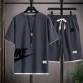 Fashionable, casual and trendy men's sportswear set, short-sleeved T-shirt and Shorts