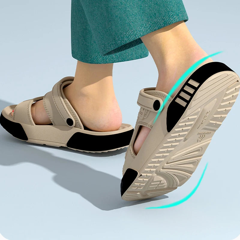 Men's EVA Soft-soled Platform Slides Sandals