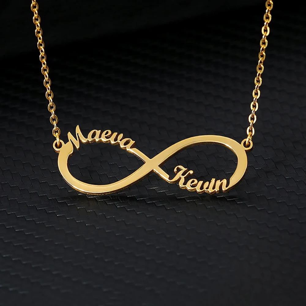 Stainless Steel Custom Personalized Name Necklaces