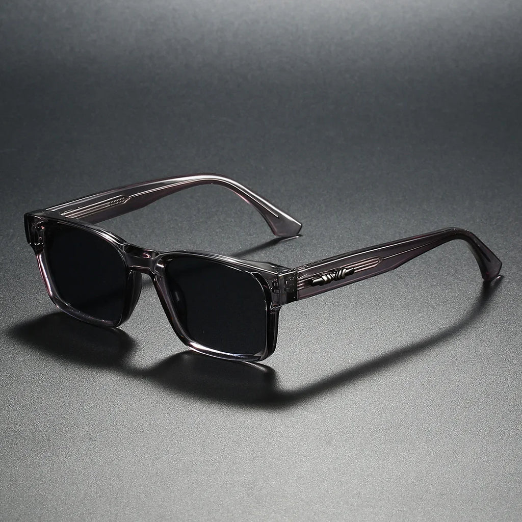 Unisex Quality Square Metal Core Polarized Sunglasses UV400