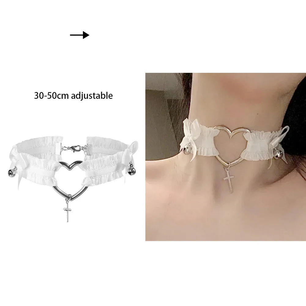 Sexy Trendy Vintage Charm Round Gothic Collar Necklaces
