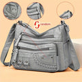 Women's Fashion Vintage PU Handbag & Purse,