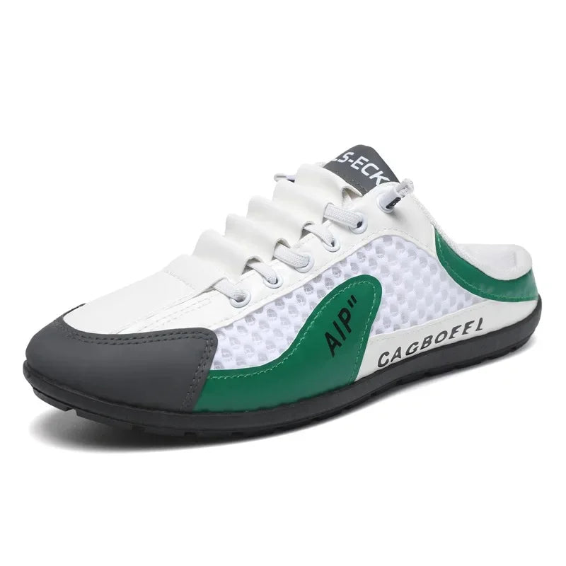 Men's Comfortable Half Support Fashionable Breathable Popular Casual Shoes Mesh Lining