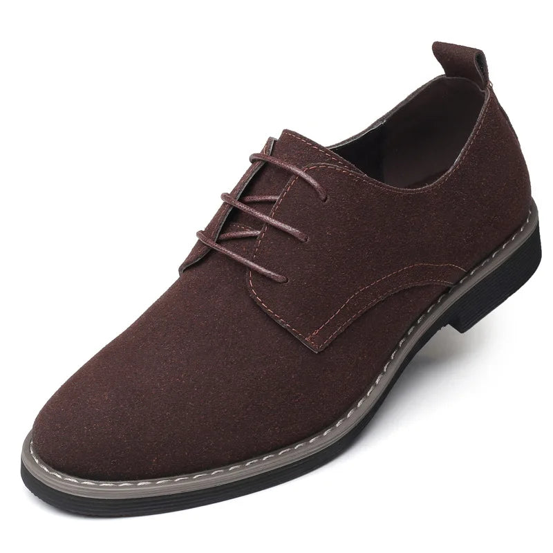 Men's Dress Shoes Suede Leather Casual Men Designer