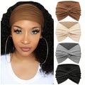 4Pc Soft Knitted Sports Headband For Women